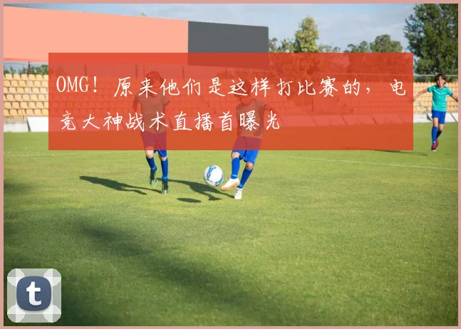 OMG！原来他们是这样打比赛的，电竞大神战术直播首曝光